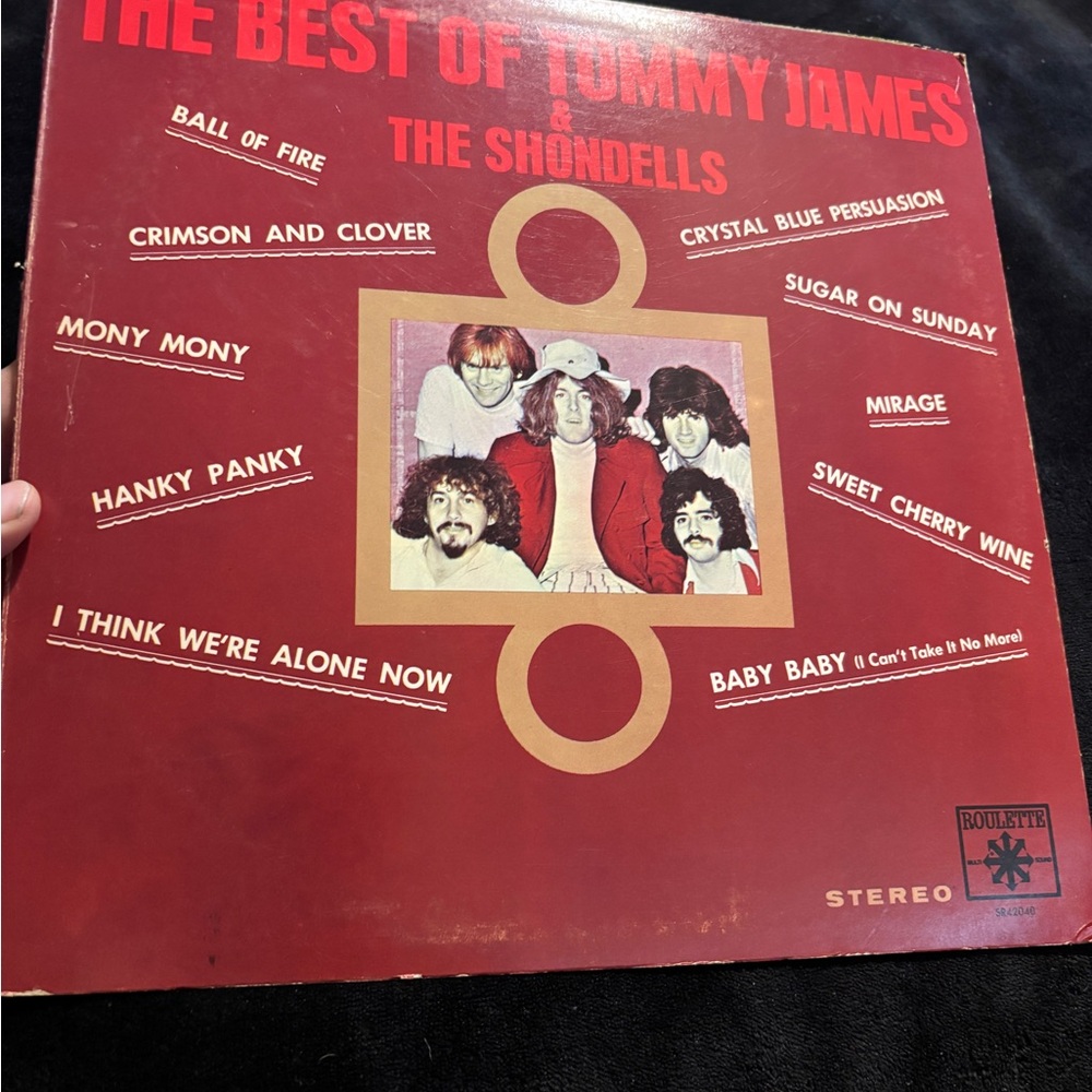 The Best of Tommy James and The Shondells Vinyl Record 1969